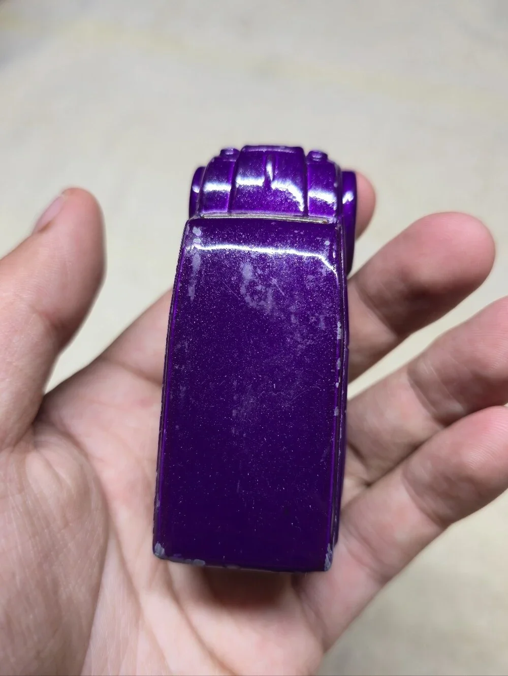 1997 Hot Wheels Dairy Delivery Purple Truck Circus On Wheels Series #028 Clowns